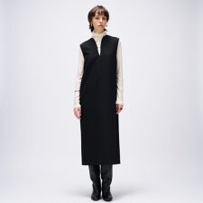 クロエンス(cloenc)の【マシンウォッシュ】キーネックジャンパースカート