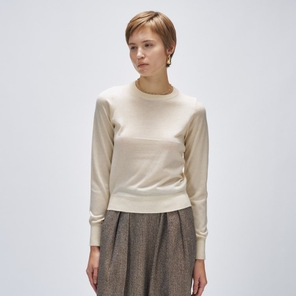 フォックスブレンドクルーニット | クロエンス(cloenc) | マルイウェブ