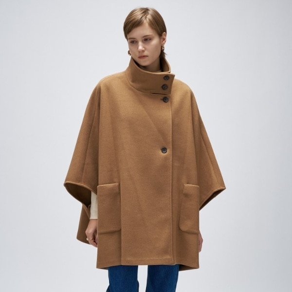 スローブ イエナSLOBE IENA タイプライターフードポンチョコート スローブイエナ タイプライターフードポンチョコート ネイビー