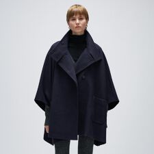 クロエンス(cloenc)の【手洗い可】メルトンジャージポンチョコート