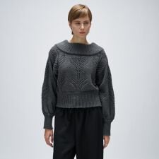 クロエンス(cloenc)のアイレットオフショルニットプルオーバー