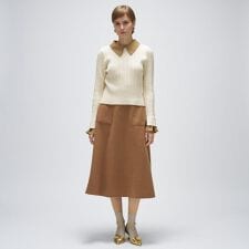 クロエンス(cloenc)の【手洗い可】メルトンジャージフレアスカート