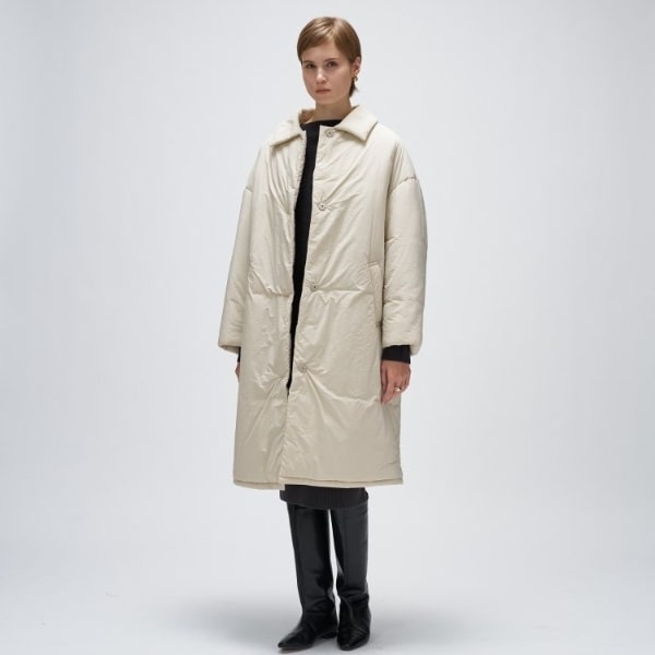 追加》タイプライターフードポンチョコート | スローブ イエナ