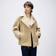 クロエンス(cloenc)のループメルトンPコート