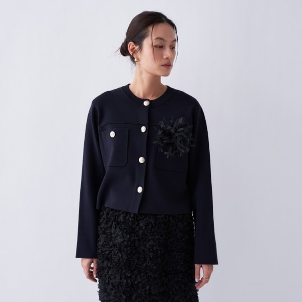 etre relie】ハイゲージウールカーディガン | エトレリー(etre relie