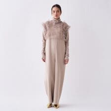 【セットアイテム／オケージョン／手洗い可】フリルチュールボレロセットオールインワン