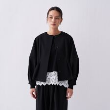 【セットアップ／オケージョン／手洗い可】フォルムジャケット