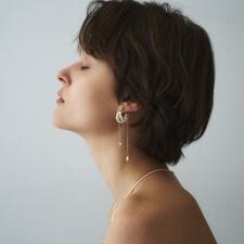 マグネット パール調イヤーカフ