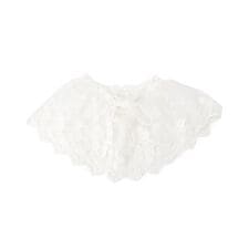 チュールレース付け襟