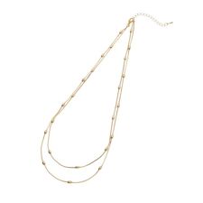 レイヤードネックレス