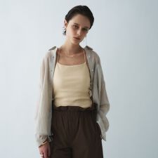 【手洗い可】シアーシャンブレーシャツ