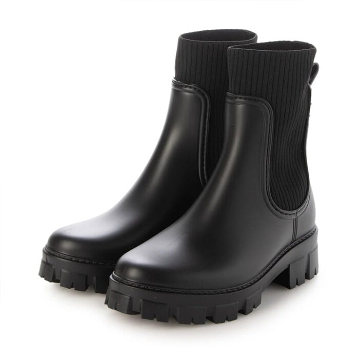 R-PREMIUM ショート丈 エナメル レインブーツ | アールプレミアム(R