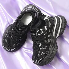 ル ソン(Le son)のル ソン Le son 厚底ダッドレースアップスニーカー1