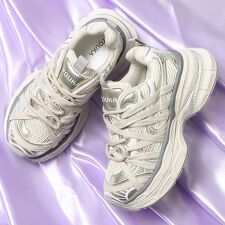 ル ソン(Le son)のル ソン Le son 厚底ダッドレースアップスニーカー1