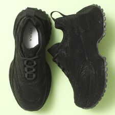 ル ソン(Le son)のル ソン Le son スパンコール厚底ダッドレースアップスニーカー