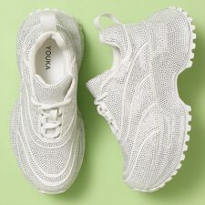 ル ソン(Le son)のル ソン Le son スパンコール厚底ダッドレースアップスニーカー