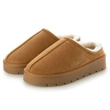 ル ソン(Le son)の【Le son/ル ソン】ムートンファー ウィンターサンダルセンターシーム厚底ミュール