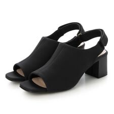 【Le son/ル ソン】オープントゥバックストラップワンヒールサンダル