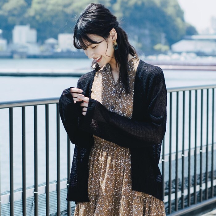 moussy LOOP ACCENT KNIT カーディガン moussy｜LOOP ACCENT KNIT カーディガン | Rakuten Fashion(楽天