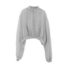 UVカットシアーショートブルゾン