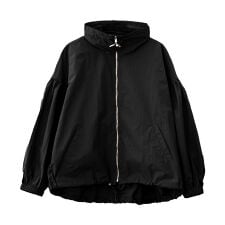 ショート丈ギャザーブルゾン レディース