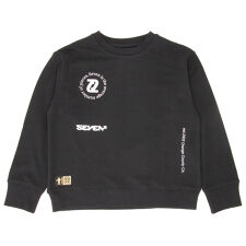 SEVEN2 キッズ 裏毛クルーネックスウェット