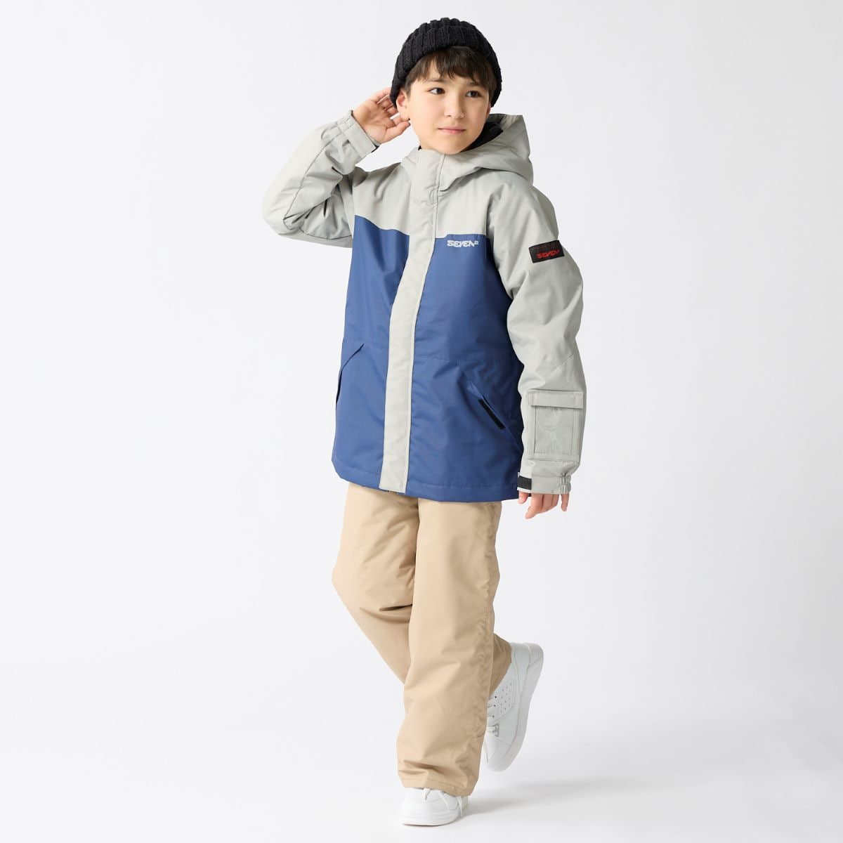 新品　セブンツー　150cm　スノーウェア　キッズ　上下セット　スキー スキーウェア 上下セット キッズ ジュニア セブンツー SEVEN2