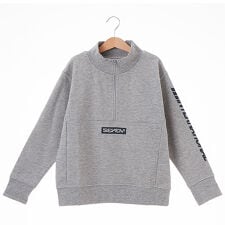 SEVEN2 裏毛ハーフジップスウェット
