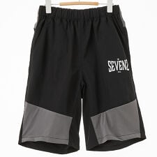 SEVEN2 異素材切替ナイロンパンツ
