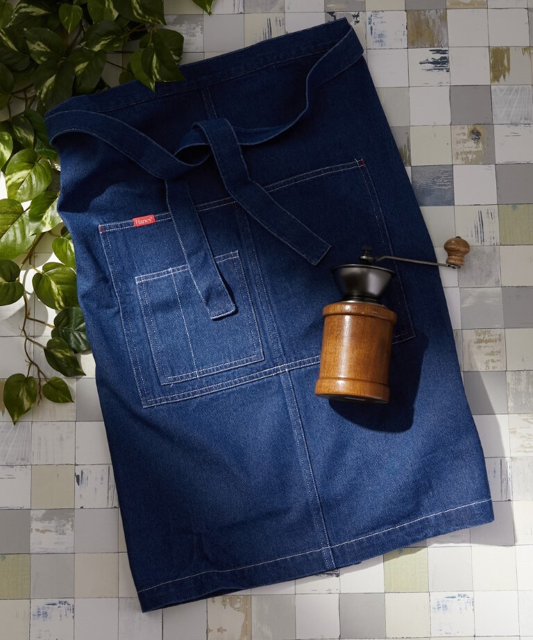 【Ralph Lauren】デニムソムリエエプロン ポケット付き フラッグシシュウデニムソムリエAP | ヘインズ(Hanes) | マルイ
