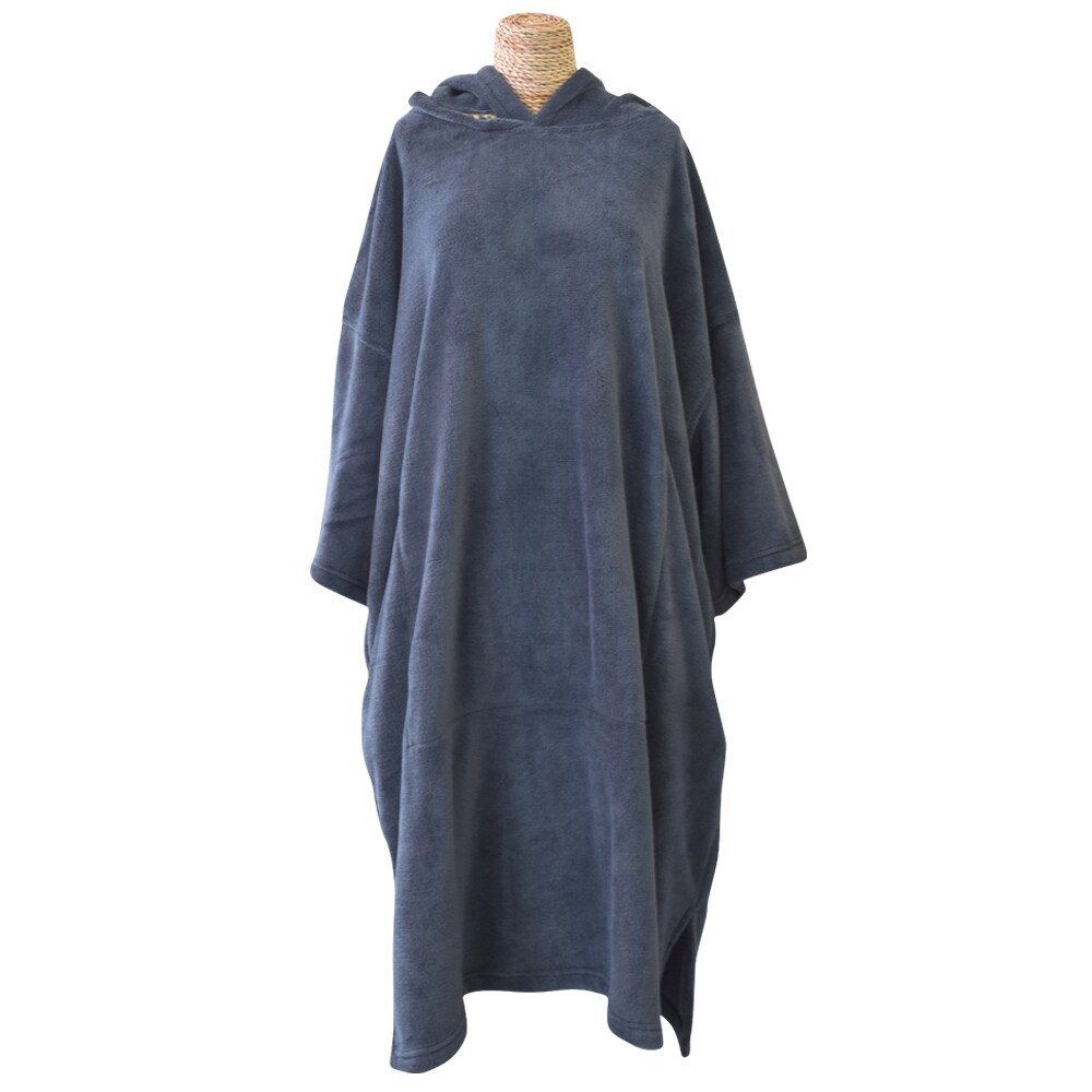 TLS COTTON PONCHO BLACK ベーシック TLS WATER PROTECTION MICRO PONCHO｜防水防寒 サーフポンチョ