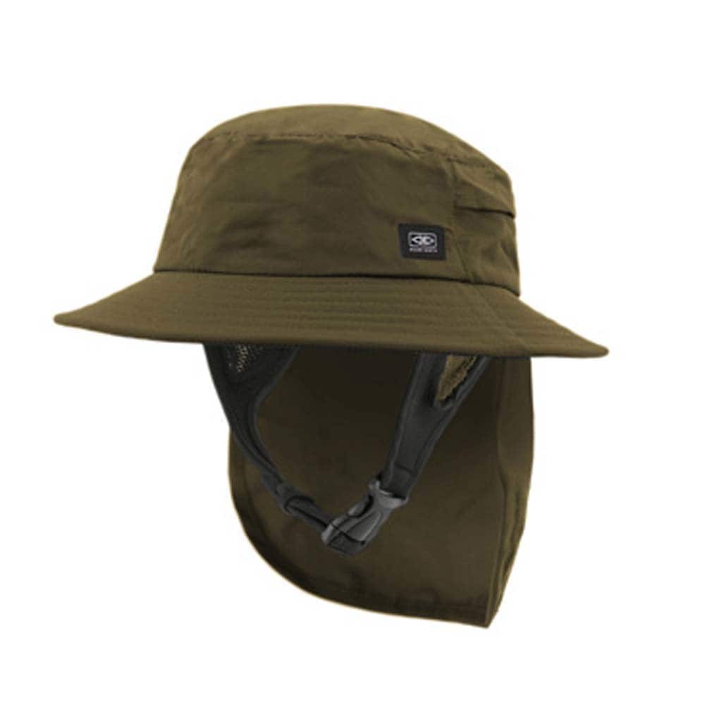 [}C]O&E INDO STIFF PEAK SURF HATbt T[tnbg/I[VAhA[XiOCEANEARTHj OLIVE