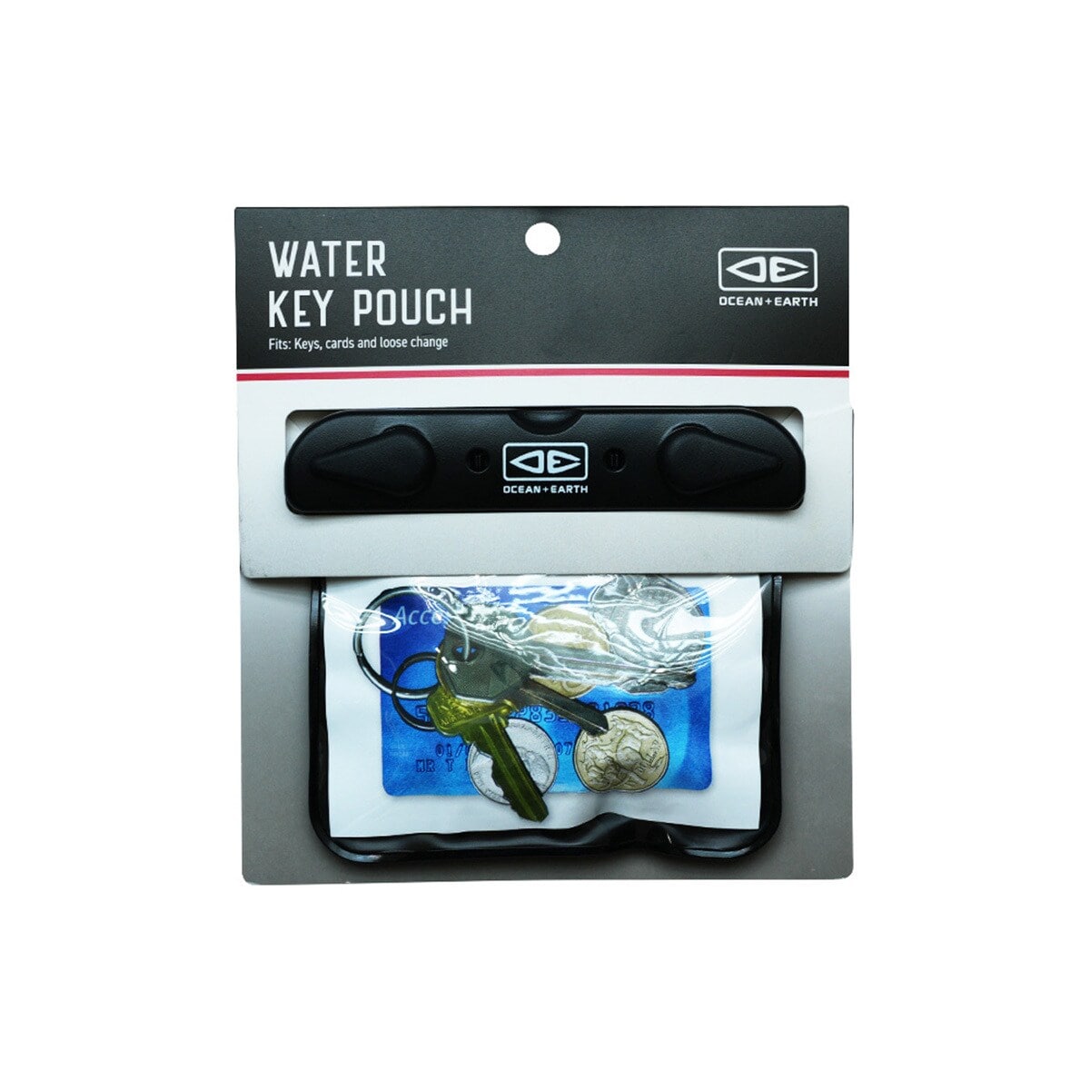 [}C]O&E WATER PROOF KEY POUCHbh |[` E/I[VAhA[XiOCEANEARTHj CLEAR