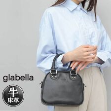 ミニボストンバッグ ショルダーバッグ 2way 牛床革