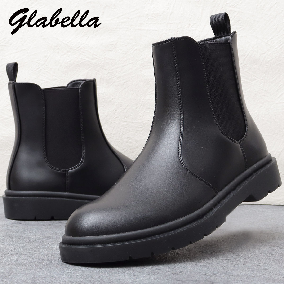 新品 グラベラ ブリスレザー チェルシーブーツ ショート サイドゴア メンズ BLGLBB-102 DBR M アマゾン 26から26.5㎝ 茶色 ブラウン glabella グラベラ サイドゴアブーツ メンズ レザー ドレス