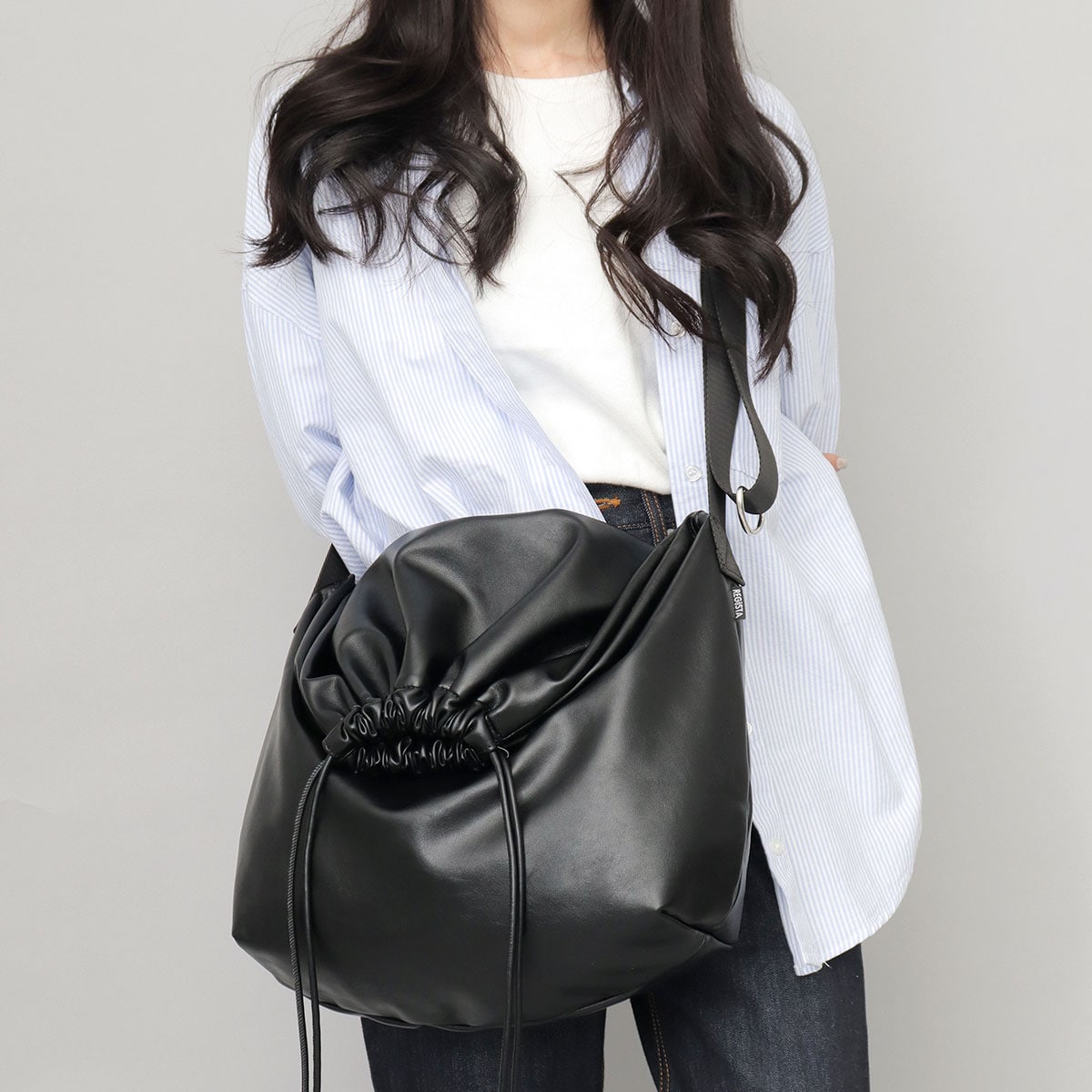 巾着バッグ ショルダーバッグ