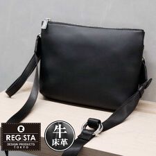 スプリットレザー ダブル丸カン 2WAY ショルダーバッグ クラッチバッグ