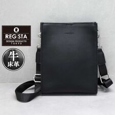 スプリットレザー（牛床革） スクエア ミニショルダーバッグ