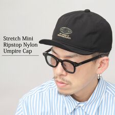 エーエムエス セレクト(A.M.S Select)のストレッチ リップストップナイロン アンパイアキャップ