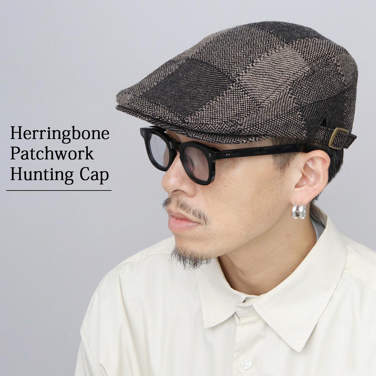 最終値下げ！GARNI ハンチング　レザー f9ca84af5c66bf73548f220f247e4a