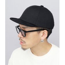 ポリエステルサージ 無地 アンパイアキャップ