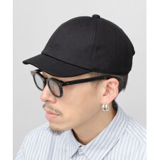 エーエムエス セレクト(A.M.S Select)の6パネル ショートバイザー キャップ（ツイル・デニム）