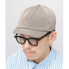 エーエムエス セレクト(A.M.S Select)の6パネル ショートバイザー キャップ（ツイル・デニム）