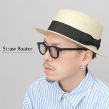 麦わら帽子 カンカン帽