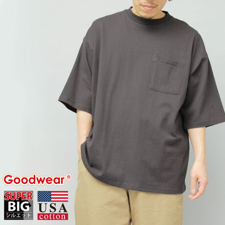 [^:HWD-004]iGoodwear rbOVGbg TVc J[zCg / ubN / ubN-A(`R[) / x[W(O[W) / u[(X[gu[) / uE-A(J[LuE) / O[ / ~g(~gO[)TCYmMnF73.0cm F62.0cm gF65.0cm F27.0cmmLnF75.0cm F64.0cm gF67.0cm F29.0cmfUSARbg100