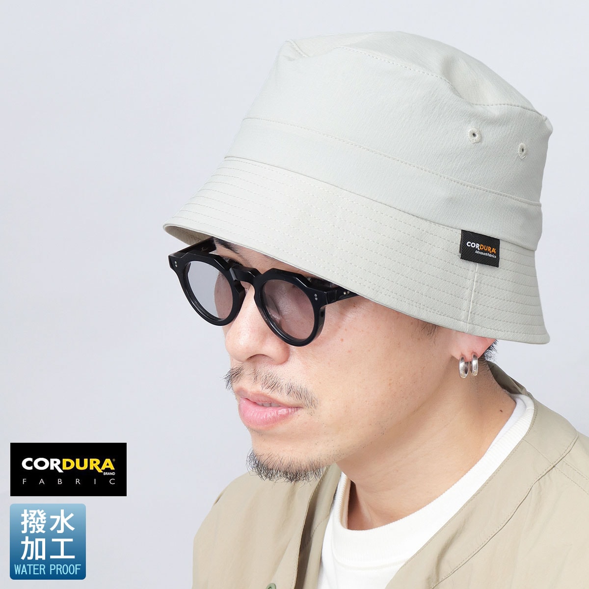 バケットハット 撥水