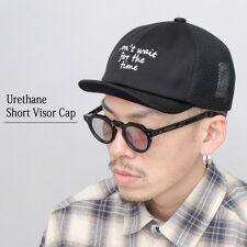 ショートバイザー ウレタン メッシュキャップ