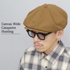 ヘヴィーキャンバス ビッグシルエット キャスケットハンチング