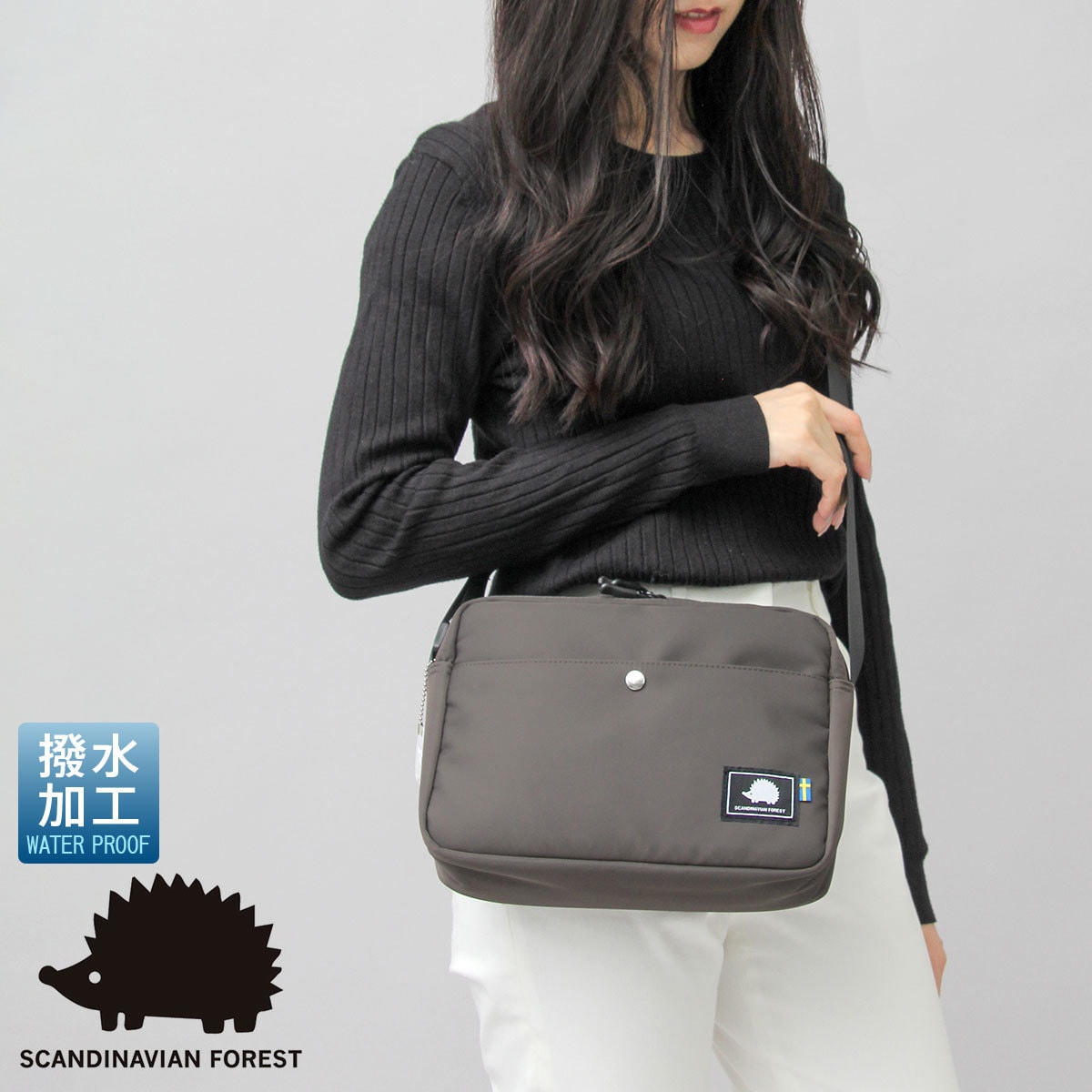 [�}���C]�V�����_�[�o�b�O ���f�B�[�X �o�b�O �~�j�o�b�O �΂߂��� ���� �i�C���� ���^ �~�j�V�����_�[/�X�J���W�i�r�A���t�H���X�g�iSCANDINAVIAN FOREST�j �`���R�[��(�O���[)