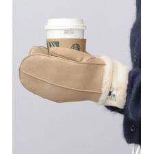 スカンジナビアンフォレスト(SCANDINAVIAN FOREST)のフェイクムートン フラップ ミトングローブ